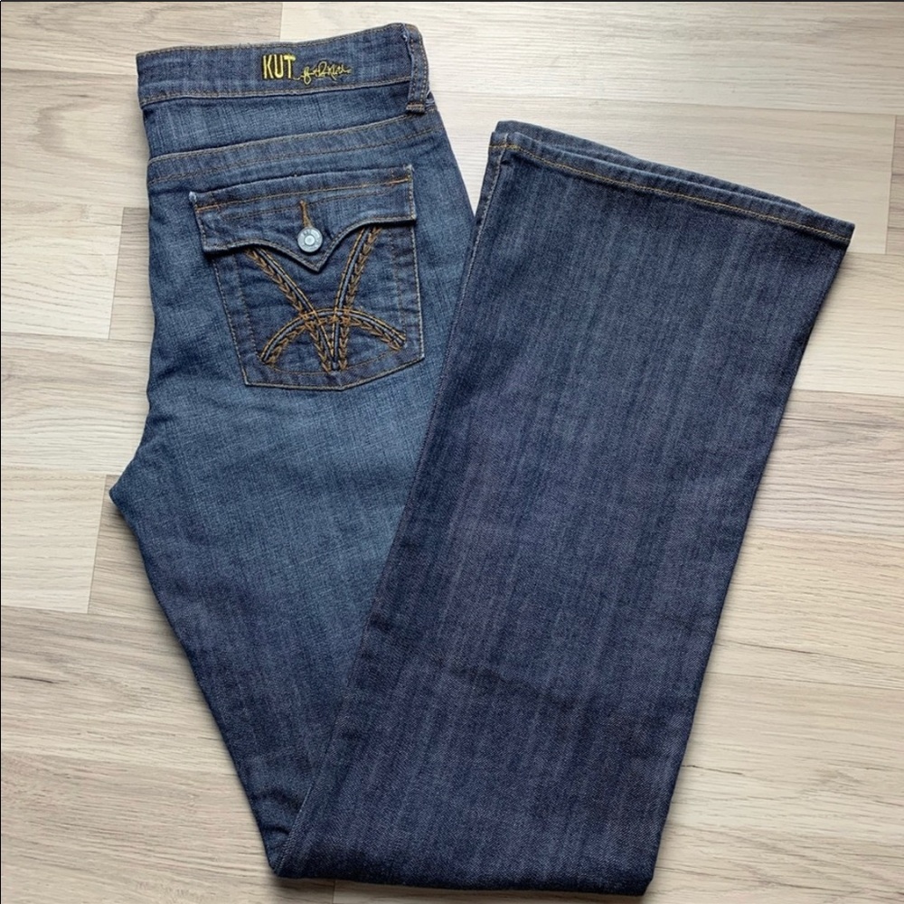 Kut from the Kloth Natalie High Rise Blue Jeans